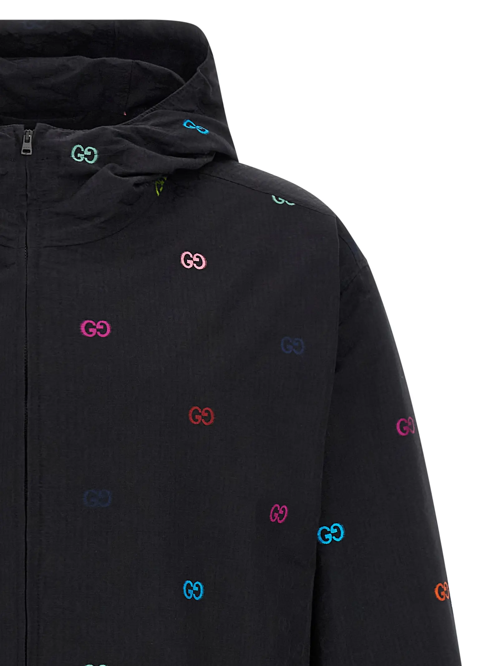 Куртка Gucci Multicolor fil coupé Чорна 3 Multicolor fil coupé jacket Man GUCCI Black