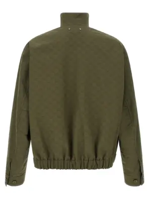 GG fabric bomber jacket 833484ZAF4S3065 GUCCI Green