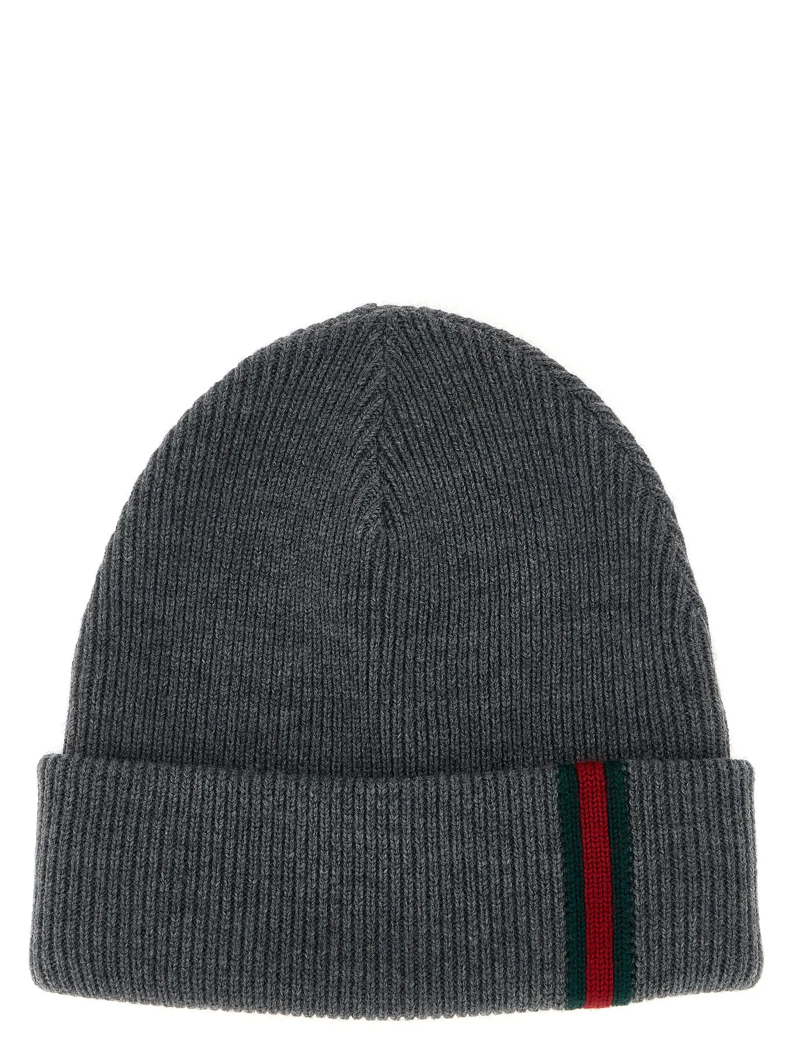 Шапка Gucci Web detail Сіра 1 Web detail beanie GUCCI Gray