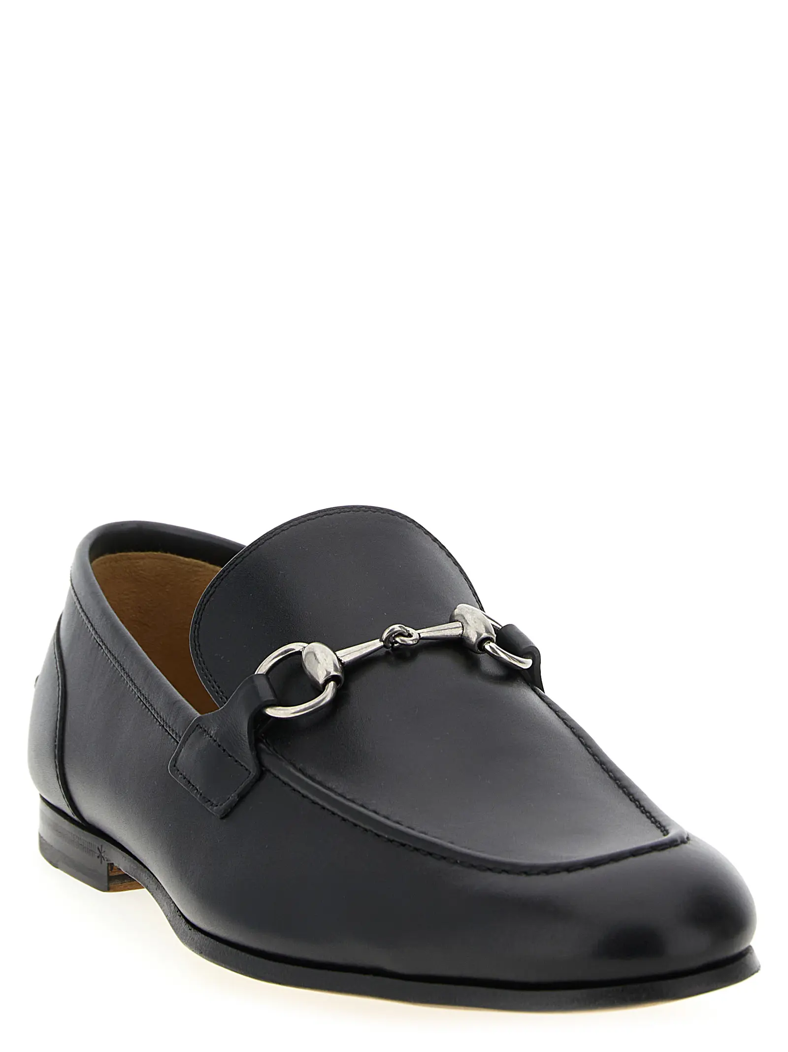 Лофери Gucci Gucci Jordaan Чорні 2 'Gucci Jordaan' loafers 834289AADCW1000 GUCCI Black