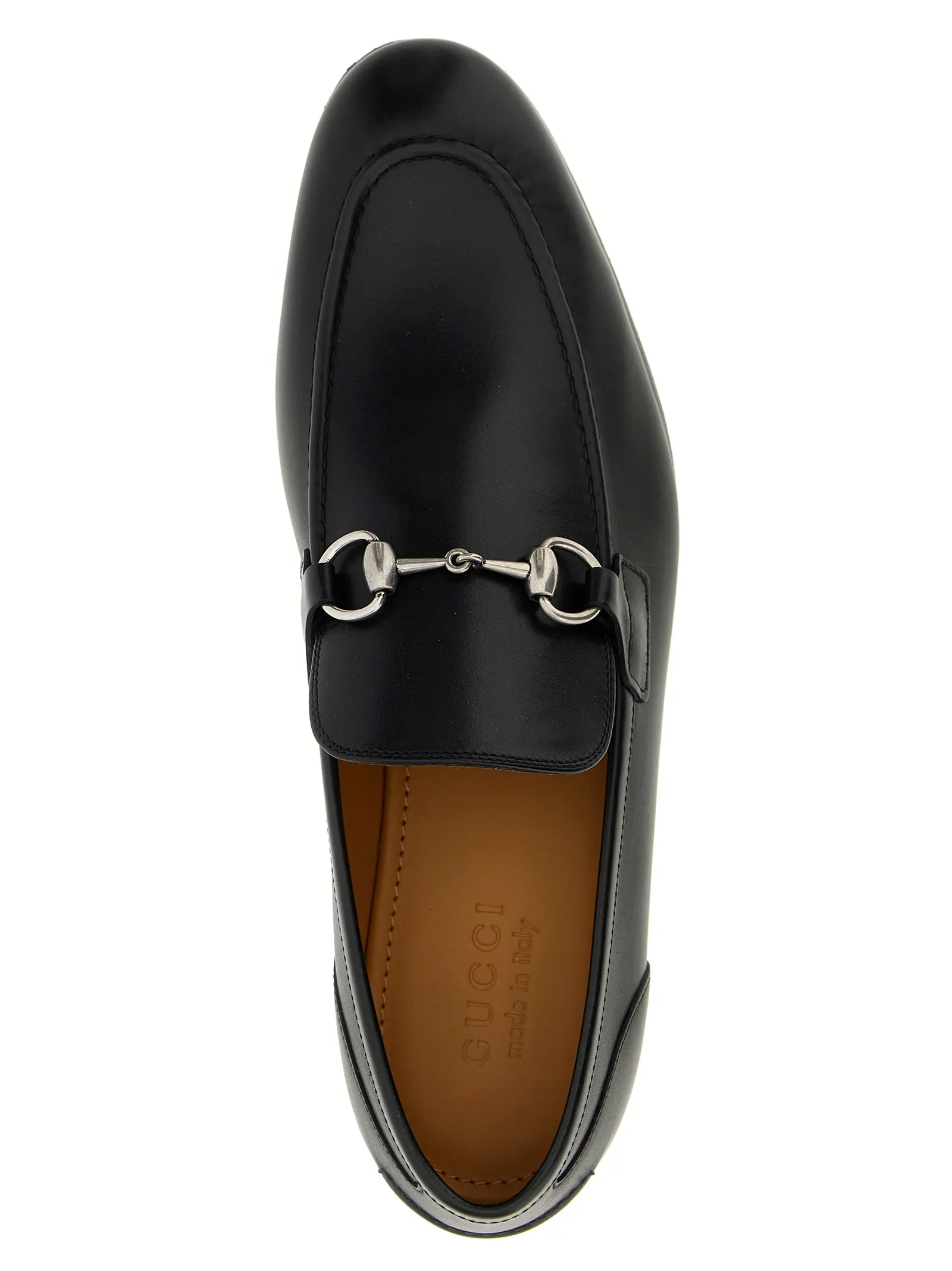 Лофери Gucci Gucci Jordaan Чорні 4 'Gucci Jordaan' loafers 100% calfskin leather (Bos Taurus) GUCCI Black