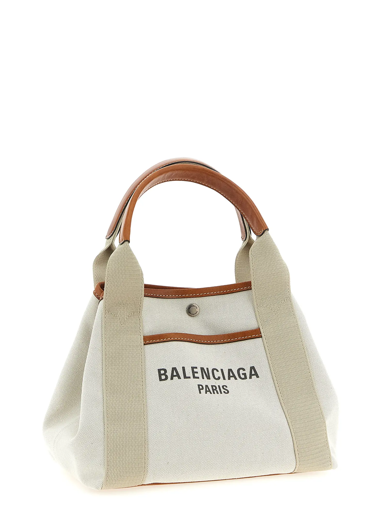 Сумка шопер Balenciaga Biarritz small Бежева 3 Small 'Biarritz' shopping bag Woman BALENCIAGA Beige