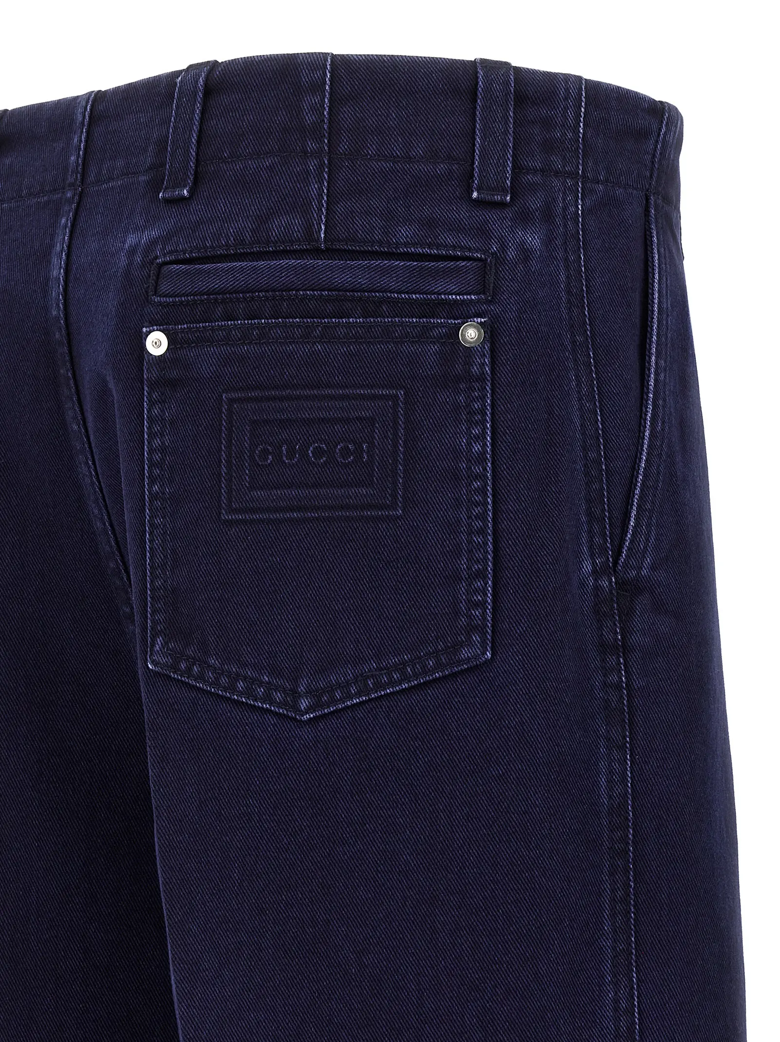 Джинси Gucci Jeans label Gucci Сині 4 Jeans label 'Gucci' 100% cotton GUCCI Blue