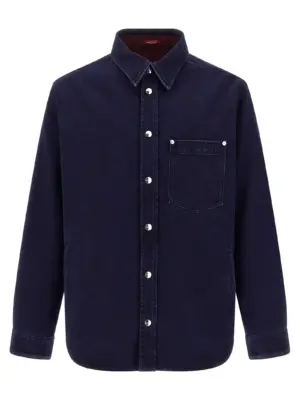 Reversible shirt GUCCI Blue