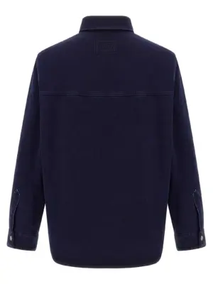 Reversible shirt Man GUCCI Blue