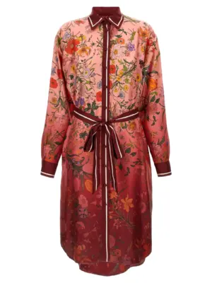 'Gucci Flora' print dress GUCCI Multicolor