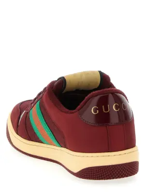'Screener' sneakers Woman GUCCI Bordeaux