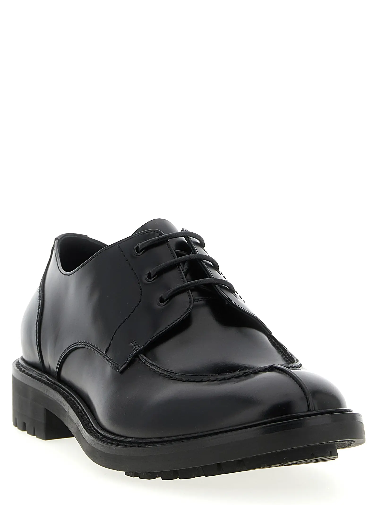 Туфлі Saint Laurent Lino lace up Чорні 2 'Lino' lace up shoes 838195AAEHH1000 SAINT LAURENT Black