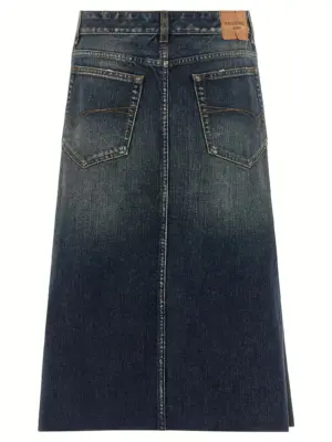 'Hybrid Pleated' skirt 838770TST051000 BALENCIAGA Black