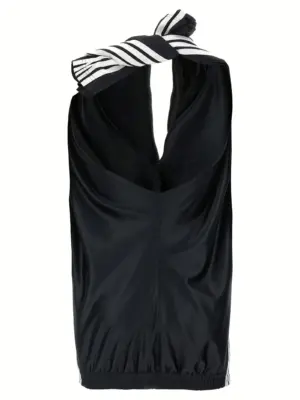 'Tracksuit' dress 838791TLV291000 BALENCIAGA White/Black