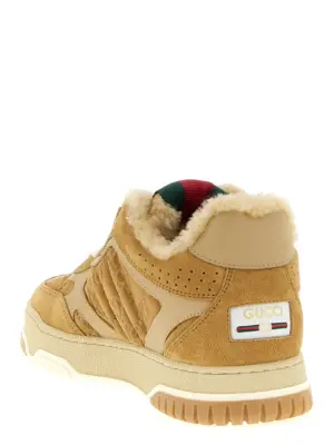 'Gucci Re-Web' sneakers Woman GUCCI Beige