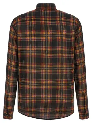 'Cassandre' lavallière shirt Woman SAINT LAURENT Multicolor