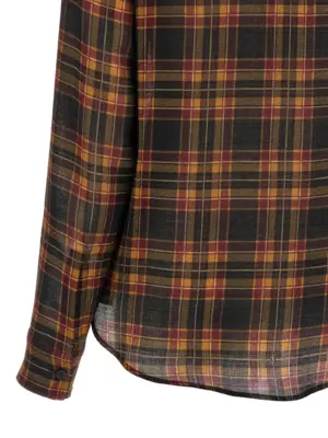 'Cassandre' lavallière shirt Fall Winter 2025/2026 SAINT LAURENT Multicolor