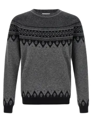 'Skull' sweater MCQUEEN Gray