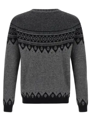 'Skull' sweater 839663Q1BD51363 MCQUEEN Gray
