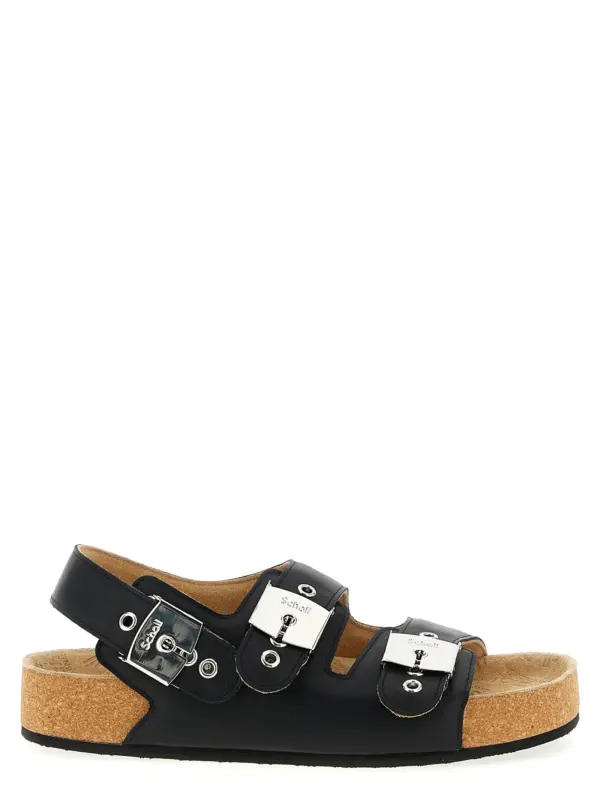 Balenciaga x Scholl sandals BALENCIAGA Black