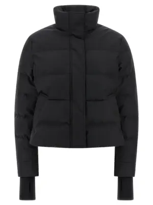 Cropped down jacket MCQUEEN Black
