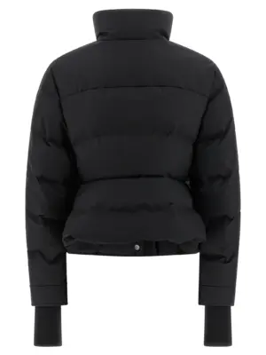 Cropped down jacket 842818QEAG11000 MCQUEEN Black