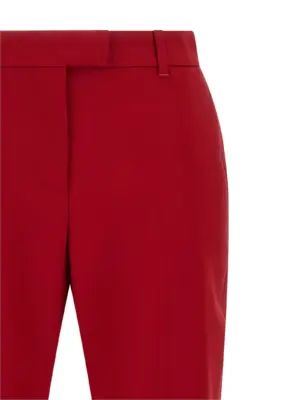 Wool pants Woman MCQUEEN Red