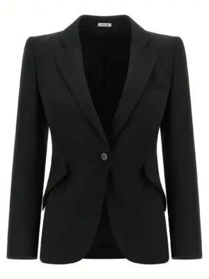 Hourglass blazer MCQUEEN Black