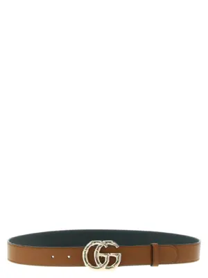 'GG Marmont' belt GUCCI Brown