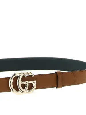 'GG Marmont' belt Woman GUCCI Brown