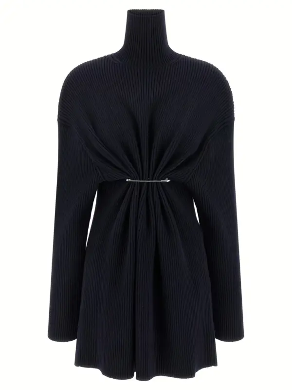 'Pinched' dress BALENCIAGA Blue
