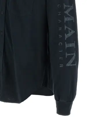 Shirt T-shirt 100% cotton BALENCIAGA Black