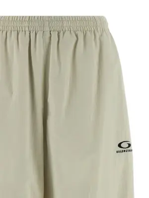 'Tracksuit' joggers Woman BALENCIAGA Beige