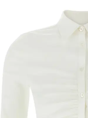 Curling shirt Woman BALENCIAGA White