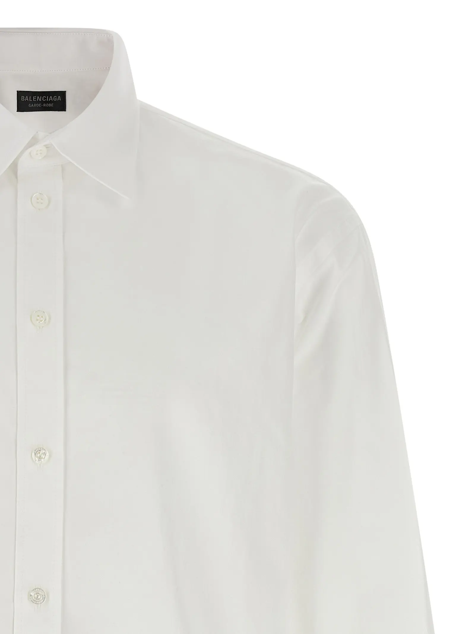 Сорочка Balenciaga Standard Біла 3 'Standard' shirt Man BALENCIAGA White