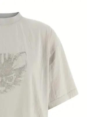 'Kittycat' T-shirt Woman BALENCIAGA White