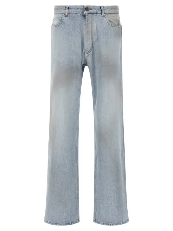 'Distressed' jeans BALENCIAGA Light Blue