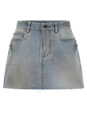 'City' skirt BALENCIAGA Light Blue