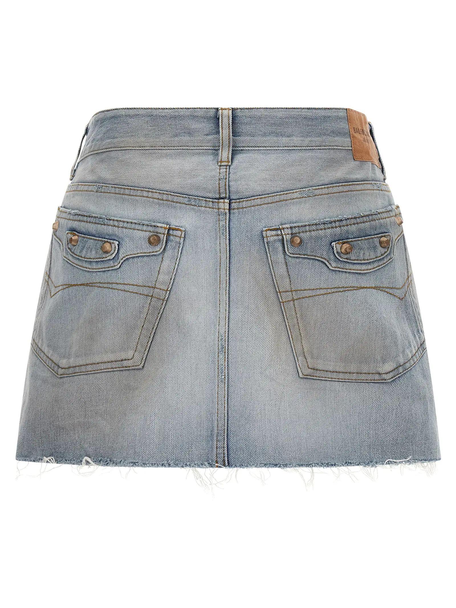 Спідниця City Balenciaga Блакитна 2 'City' skirt 852324TTW744200 BALENCIAGA Light Blue