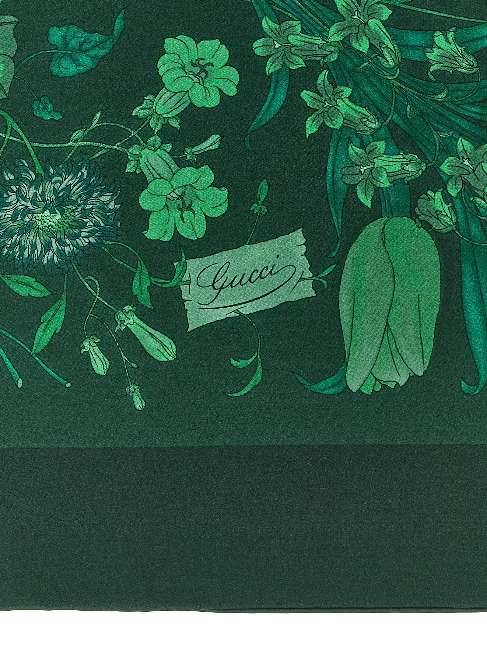 Карета Flora Gucci Зелена 3 'Flora' carriage Woman GUCCI Green