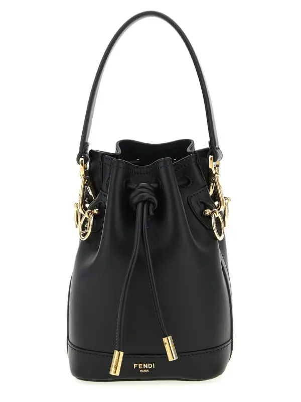 'Mon Tresor' mini bucket bag FENDI Black