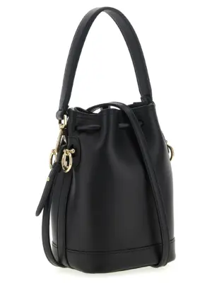 'Mon Tresor' mini bucket bag 8BS109AYJ1F0KUR FENDI Black