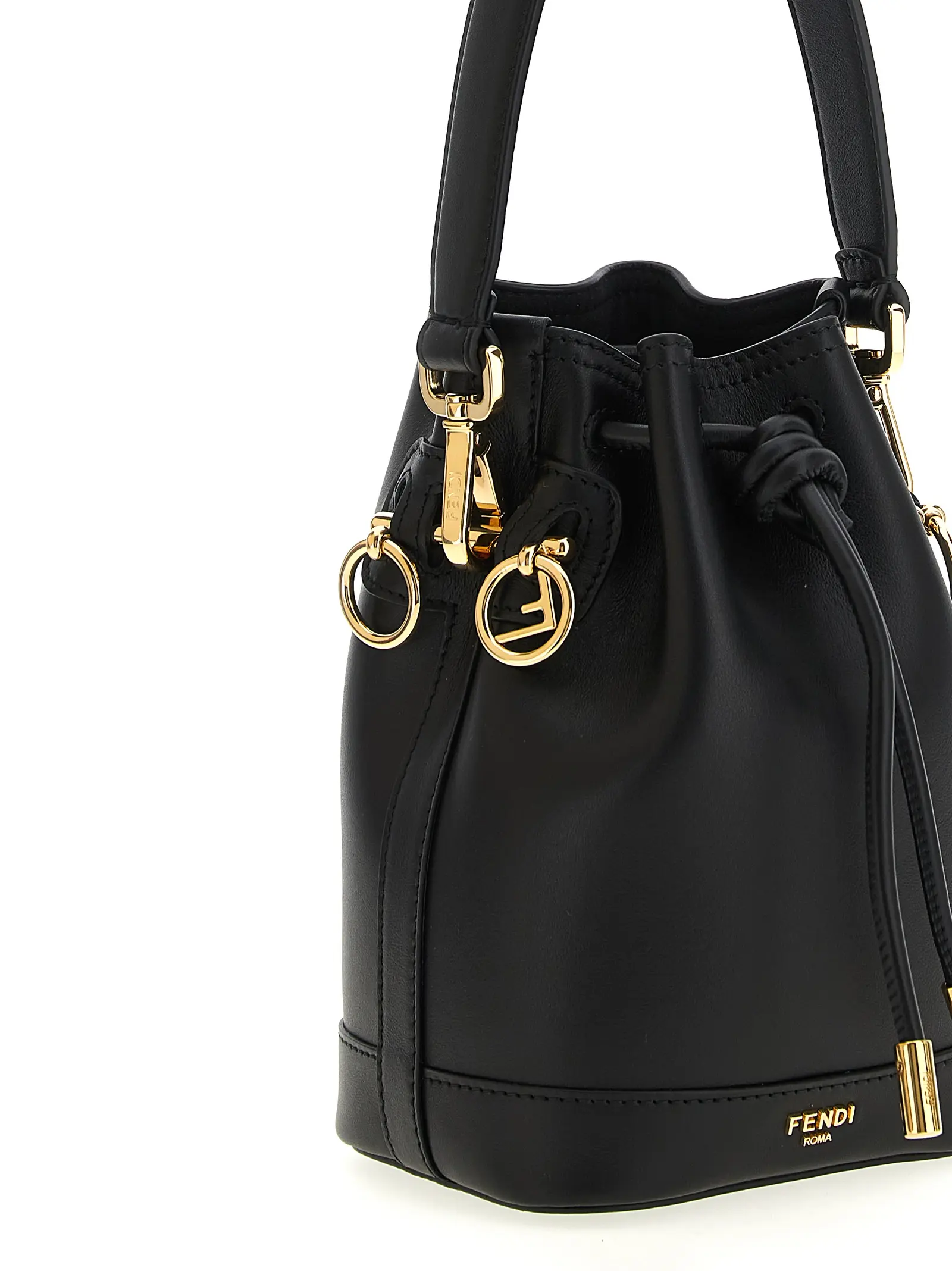 Сумка-бакет Fendi Mon Tresor Mini Чорна 3 'Mon Tresor' mini bucket bag Woman FENDI Black