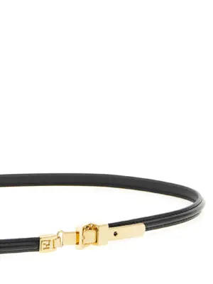 FF belt Woman FENDI Black