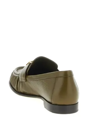 'Baguette' loafers Woman FENDI Green