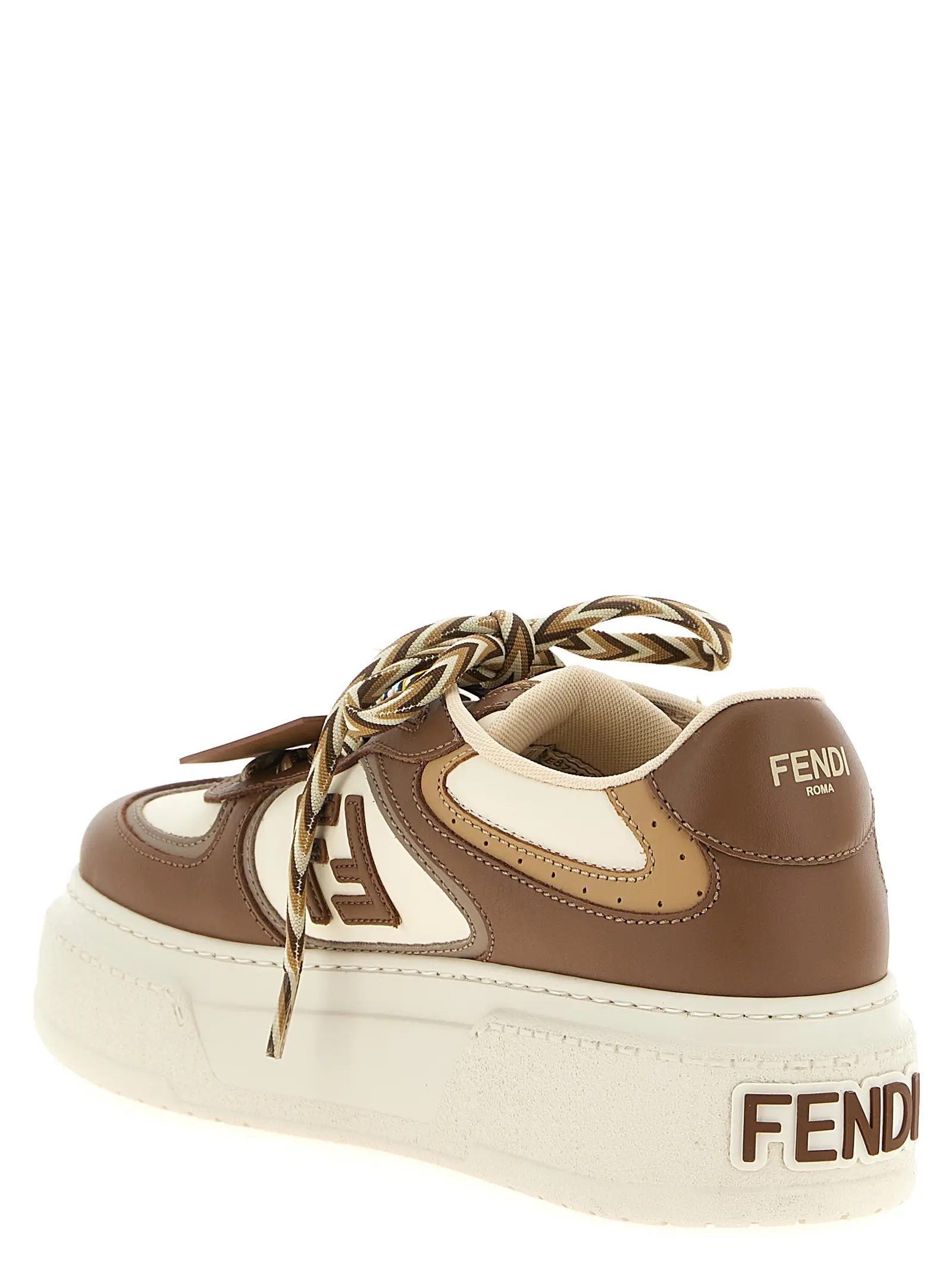 Кросівки Fendi Fendi Match Багатокольорові 4 'Fendi Match' sneakers 100% calfskin leather (Bos Taurus) FENDI Multicolor