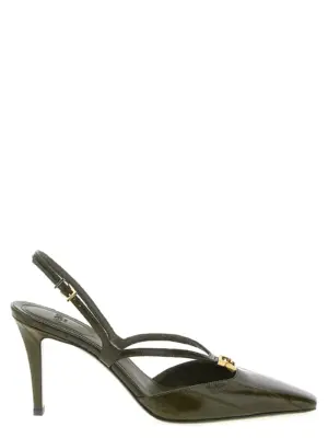 'Fendi FFold' slingback FENDI Green