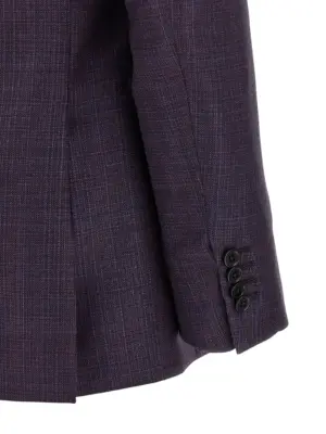 'Vicenza' blazer 100% wool PAL ZILERI Purple