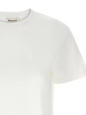 Basic t-shirt Woman AURALEE White