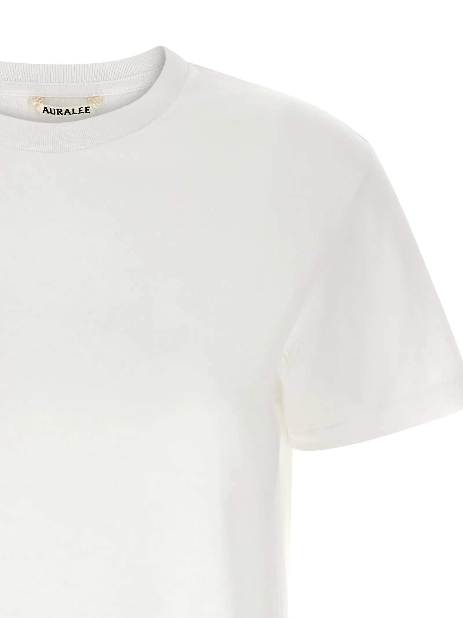 Футболка Auralee Basic Біла 3 Basic t-shirt Woman AURALEE White