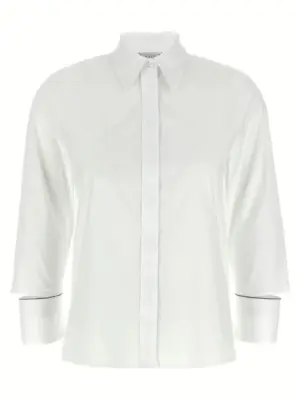 Cuff detail shirt PESERICO White