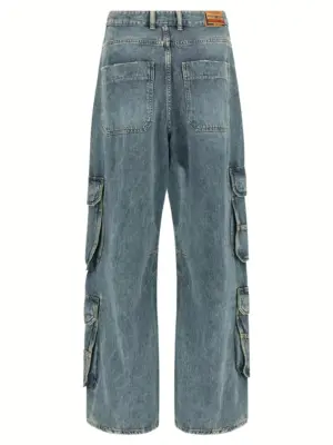 'D-SIRE-CARGO-D' jeans A133170DBCX01 DIESEL Light Blue