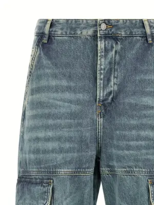 'D-SIRE-CARGO-D' jeans Woman DIESEL Light Blue