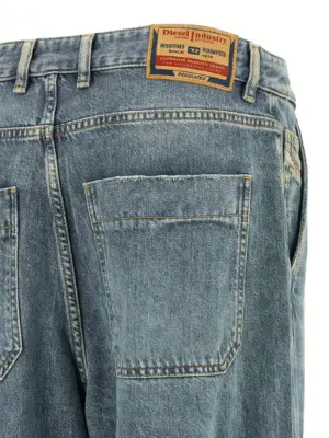 'D-SIRE-CARGO-D' jeans 64% cotton 36% cly DIESEL Light Blue